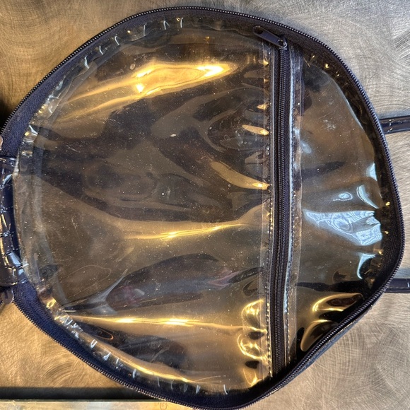 Vintage Givenchy make up bag navy blue - Picture 7 of 8